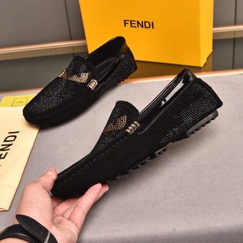 Cheap Fendi Leather Shoes For Men #1237488 Replica Wholesale [$76.00 USD] [ITEM#1237488] on Replica Fendi Leather Shoes