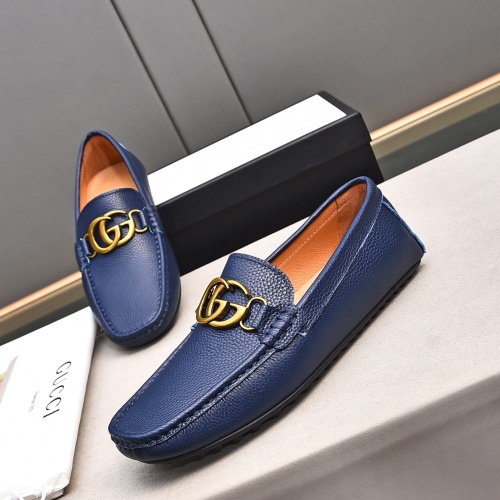 Cheap Gucci Oxfords Shoes For Men #1237489 Replica Wholesale [$76.00 USD] [ITEM#1237489] on Replica Gucci Oxfords Shoes