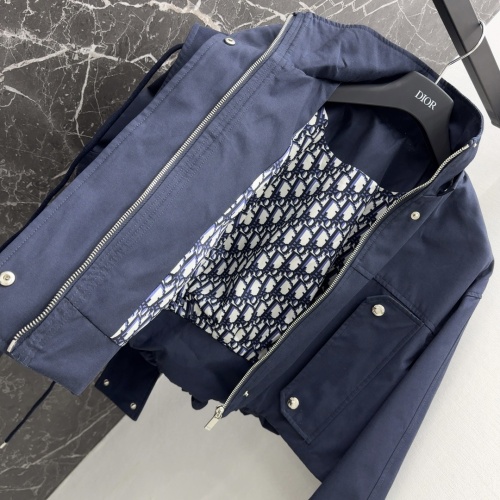 Cheap Christian Dior Jackets Long Sleeved For Women #1237501 Replica Wholesale [$102.00 USD] [ITEM#1237501] on Replica Christian Dior Jackets