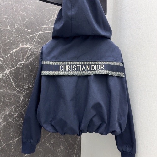 Cheap Christian Dior Jackets Long Sleeved For Women #1237501 Replica Wholesale [$102.00 USD] [ITEM#1237501] on Replica Christian Dior Jackets