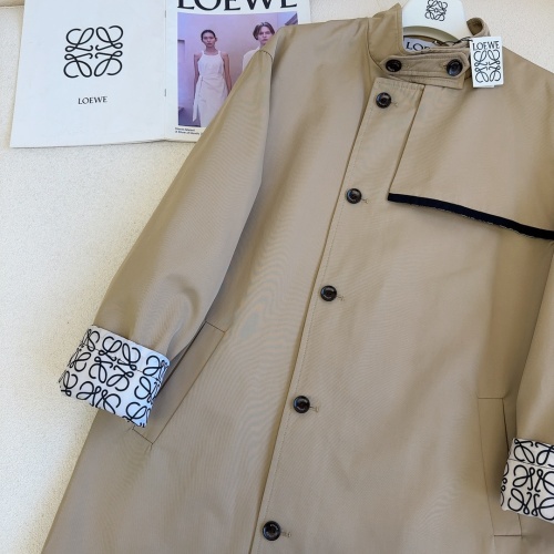 Cheap LOEWE Coat Long Sleeved For Women #1237528 Replica Wholesale [$122.00 USD] [ITEM#1237528] on Replica LOEWE Jackets