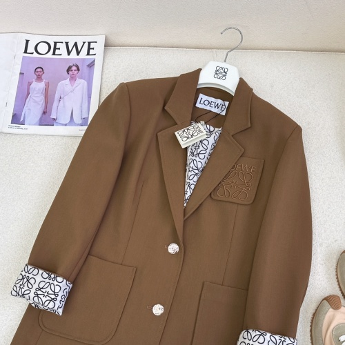 Cheap LOEWE Jackets Long Sleeved For Women #1237531 Replica Wholesale [$102.00 USD] [ITEM#1237531] on Replica LOEWE Jackets