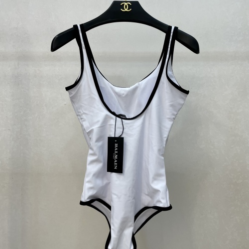 Cheap Balmain Bathing Suits Sleeveless For Women #1237588 Replica Wholesale [$41.00 USD] [ITEM#1237588] on Replica Balmain Bathing Suits