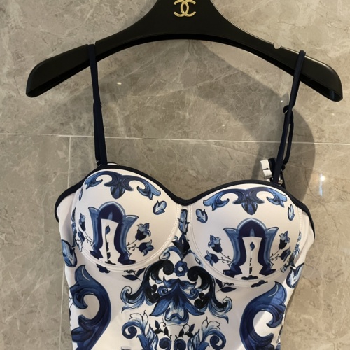 Cheap Dolce &amp; Gabbana Bathing Suits Sleeveless For Women #1237592 Replica Wholesale [$41.00 USD] [ITEM#1237592] on Replica Dolce &amp; Gabbana Bathing Suits