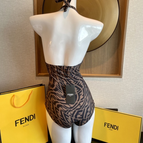 Cheap Fendi Bathing Suits Sleeveless For Women #1237597 Replica Wholesale [$41.00 USD] [ITEM#1237597] on Replica Fendi Bathing Suits