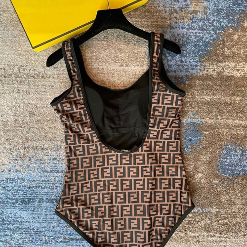 Cheap Fendi Bathing Suits Sleeveless For Women #1237598 Replica Wholesale [$41.00 USD] [ITEM#1237598] on Replica Fendi Bathing Suits