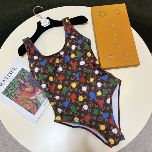 Cheap Louis Vuitton LV Bathing Suits Sleeveless For Women #1237600 Replica Wholesale [$41.00 USD] [ITEM#1237600] on Replica Louis Vuitton LV Bathing Suits