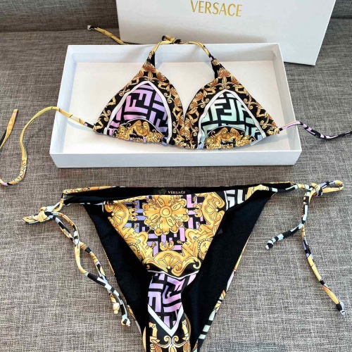 Cheap Versace Bathing Suits Sleeveless For Women #1237615 Replica Wholesale [$32.00 USD] [ITEM#1237615] on Replica Versace Bathing Suits