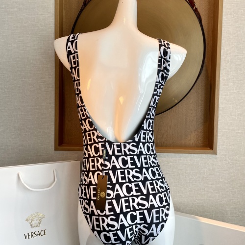 Cheap Versace Bathing Suits Sleeveless For Women #1237617 Replica Wholesale [$41.00 USD] [ITEM#1237617] on Replica Versace Bathing Suits