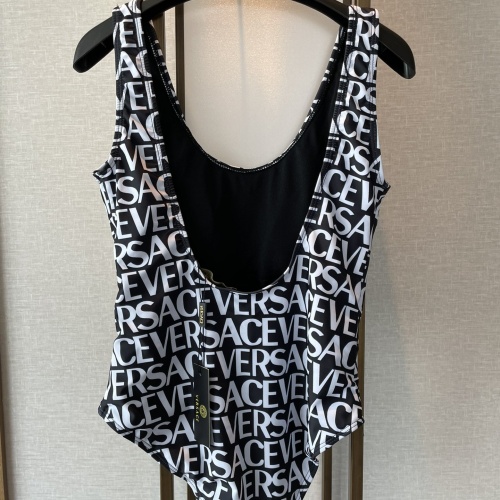 Cheap Versace Bathing Suits Sleeveless For Women #1237617 Replica Wholesale [$41.00 USD] [ITEM#1237617] on Replica Versace Bathing Suits