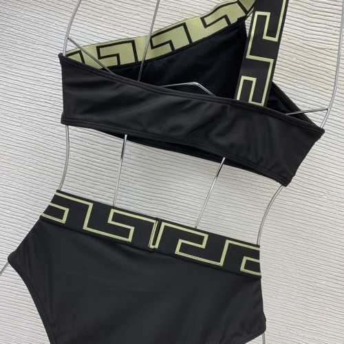 Cheap Versace Bathing Suits Sleeveless For Women #1237624 Replica Wholesale [$39.00 USD] [ITEM#1237624] on Replica Versace Bathing Suits