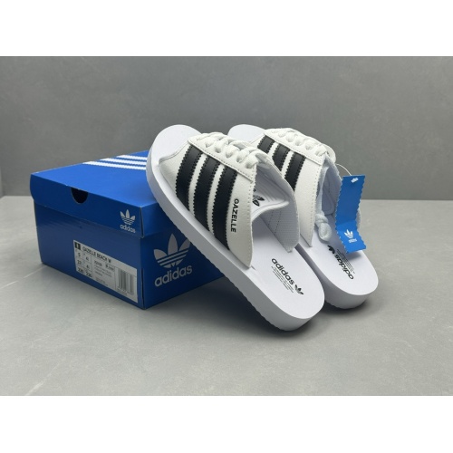 Cheap Adidas Slippers For Men #1237634 Replica Wholesale [$56.00 USD] [ITEM#1237634] on Replica Adidas Slippers