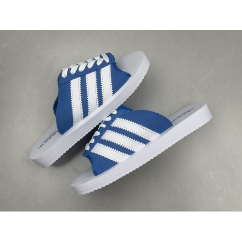 Cheap Adidas Slippers For Men #1237638 Replica Wholesale [$56.00 USD] [ITEM#1237638] on Replica Adidas Slippers