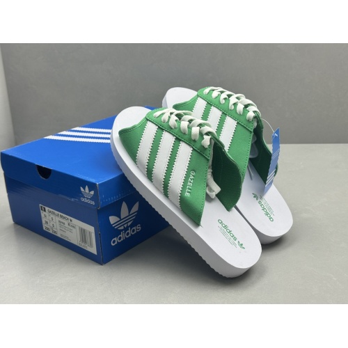 Cheap Adidas Slippers For Men #1237640 Replica Wholesale [$56.00 USD] [ITEM#1237640] on Replica Adidas Slippers