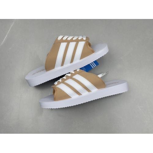 Cheap Adidas Slippers For Women #1237641 Replica Wholesale [$56.00 USD] [ITEM#1237641] on Replica Adidas Slippers