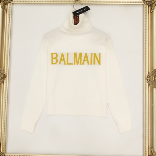 Cheap Balmain Sweaters Long Sleeved For Women #1237659 Replica Wholesale [$56.00 USD] [ITEM#1237659] on Replica Balmain Sweaters