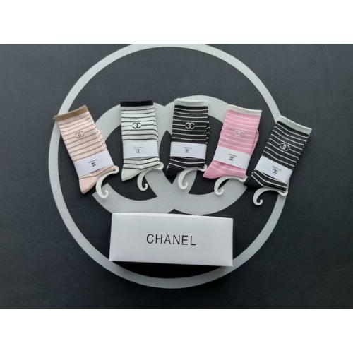 Cheap Chanel Socks #1237714 Replica Wholesale [$27.00 USD] [ITEM#1237714] on Replica Chanel Socks