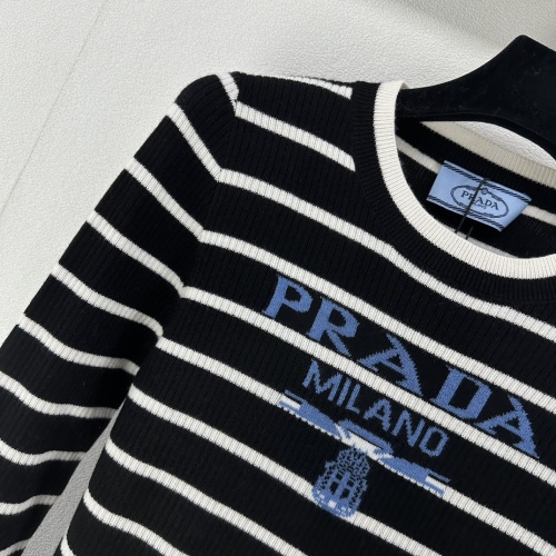 Cheap Prada Sweater Long Sleeved For Women #1237723 Replica Wholesale [$88.00 USD] [ITEM#1237723] on Replica Prada Sweater