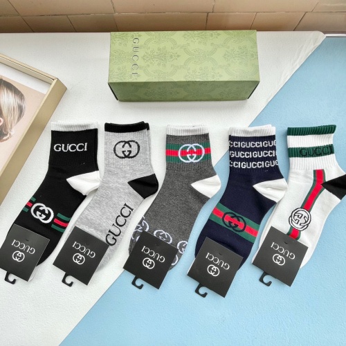 Cheap Gucci Socks #1237753 Replica Wholesale [$29.00 USD] [ITEM#1237753] on Replica Gucci Socks