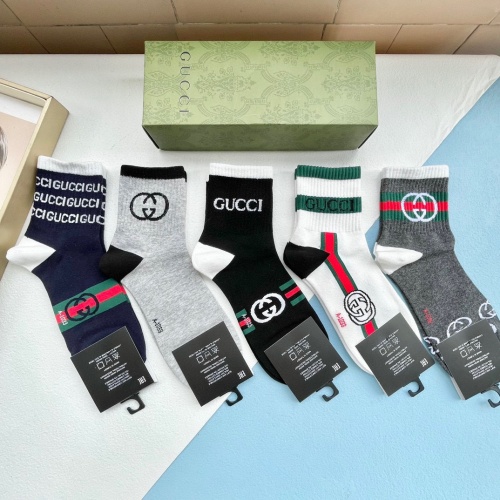 Cheap Gucci Socks #1237753 Replica Wholesale [$29.00 USD] [ITEM#1237753] on Replica Gucci Socks