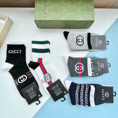 Cheap Gucci Socks #1237753 Replica Wholesale [$29.00 USD] [ITEM#1237753] on Replica Gucci Socks