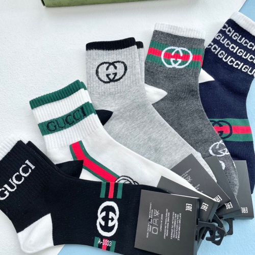 Cheap Gucci Socks #1237753 Replica Wholesale [$29.00 USD] [ITEM#1237753] on Replica Gucci Socks