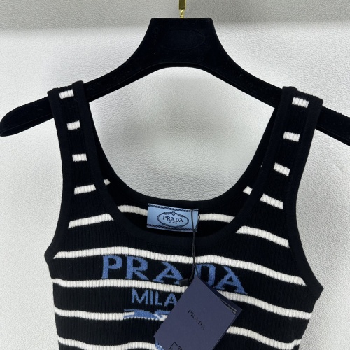 Cheap Prada T-Shirts Sleeveless For Women #1237759 Replica Wholesale [$72.00 USD] [ITEM#1237759] on Replica Prada T-Shirts