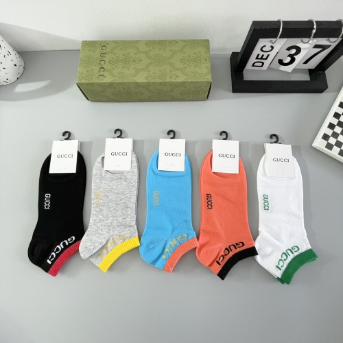 Cheap Gucci Socks #1237765 Replica Wholesale [$27.00 USD] [ITEM#1237765] on Replica Gucci Socks