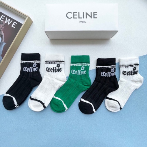 Cheap Celine Socks #1237774 Replica Wholesale [$25.00 USD] [ITEM#1237774] on Replica Celine Socks