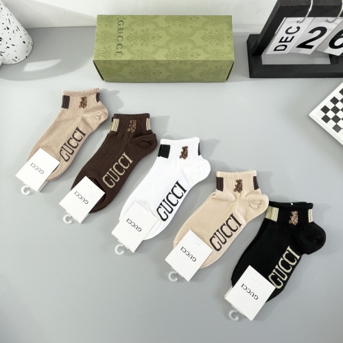 Cheap Gucci Socks #1237790 Replica Wholesale [$25.00 USD] [ITEM#1237790] on Replica Gucci Socks