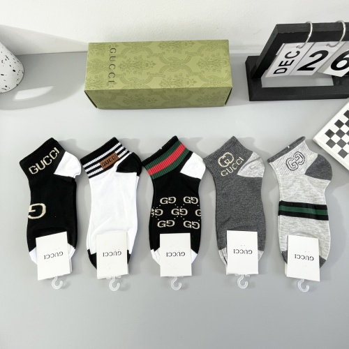 Cheap Gucci Socks #1237791 Replica Wholesale [$27.00 USD] [ITEM#1237791] on Replica Gucci Socks