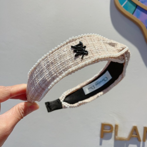 Cheap Christian Dior Headband For Women #1237795 Replica Wholesale [$27.00 USD] [ITEM#1237795] on Replica Christian Dior Headband