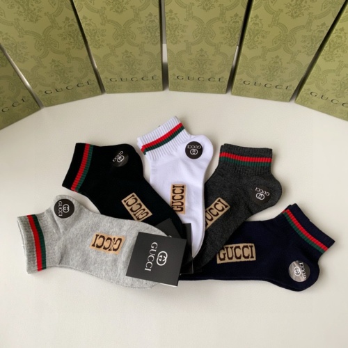 Cheap Gucci Socks #1237834 Replica Wholesale [$27.00 USD] [ITEM#1237834] on Replica Gucci Socks