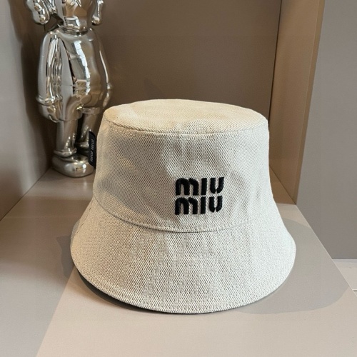 Cheap MIU MIU Caps #1237855 Replica Wholesale [$29.00 USD] [ITEM#1237855] on Replica MIU MIU Caps