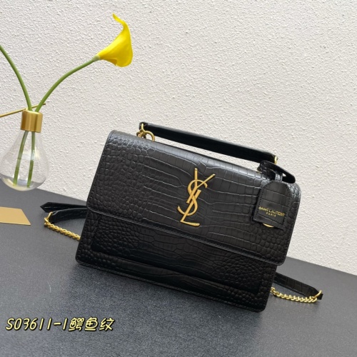 Cheap Yves Saint Laurent YSL AAA Quality Messenger Bags For Women #1237921 Replica Wholesale [$102.00 USD] [ITEM#1237921] on Replica Yves Saint Laurent YSL AAA Messenger Bags