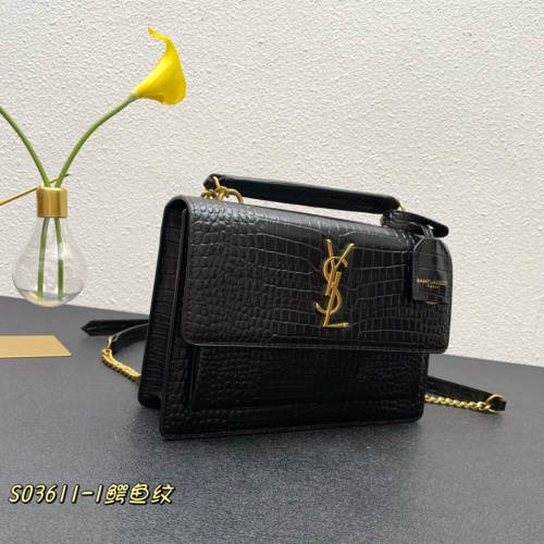 Cheap Yves Saint Laurent YSL AAA Quality Messenger Bags For Women #1237921 Replica Wholesale [$102.00 USD] [ITEM#1237921] on Replica Yves Saint Laurent YSL AAA Messenger Bags