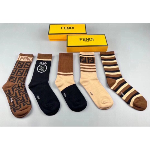 Cheap Fendi Socks #1238064 Replica Wholesale [$29.00 USD] [ITEM#1238064] on Replica Fendi Socks