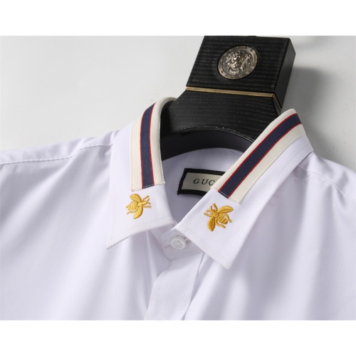 Cheap Gucci Shirts Long Sleeved For Men #1238288 Replica Wholesale [$41.00 USD] [ITEM#1238288] on Replica Gucci Shirts