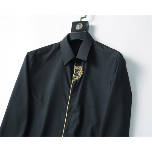 Cheap Versace Shirts Long Sleeved For Men #1238291 Replica Wholesale [$41.00 USD] [ITEM#1238291] on Replica Versace Shirts