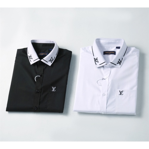 Cheap Louis Vuitton LV Shirts Long Sleeved For Men #1238292 Replica Wholesale [$41.00 USD] [ITEM#1238292] on Replica Louis Vuitton LV Shirts