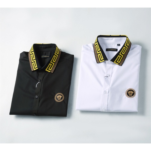 Cheap Versace Shirts Long Sleeved For Men #1238295 Replica Wholesale [$41.00 USD] [ITEM#1238295] on Replica Versace Shirts