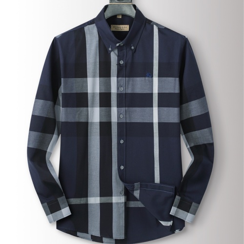 Cheap Burberry Shirts Long Sleeved For Men #1238309 Replica Wholesale [$34.00 USD] [ITEM#1238309] on Replica Burberry Shirts