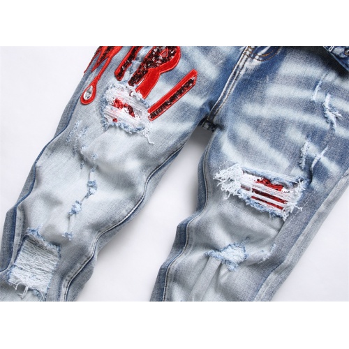 Cheap Amiri Jeans For Men #1238328 Replica Wholesale [$48.00 USD] [ITEM#1238328] on Replica Amiri Jeans