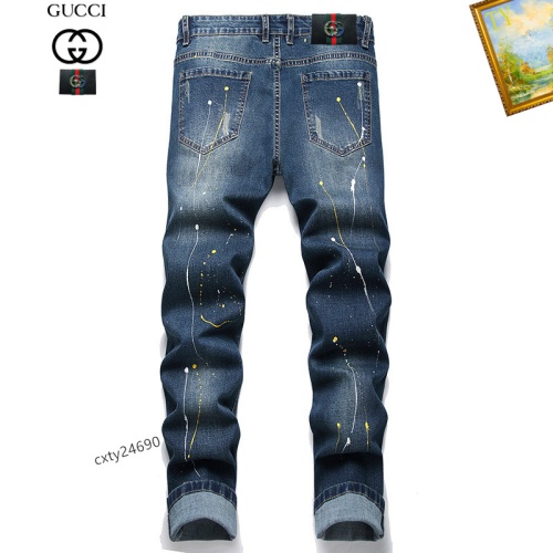 Cheap Gucci Jeans For Men #1238340 Replica Wholesale [$48.00 USD] [ITEM#1238340] on Replica Gucci Jeans