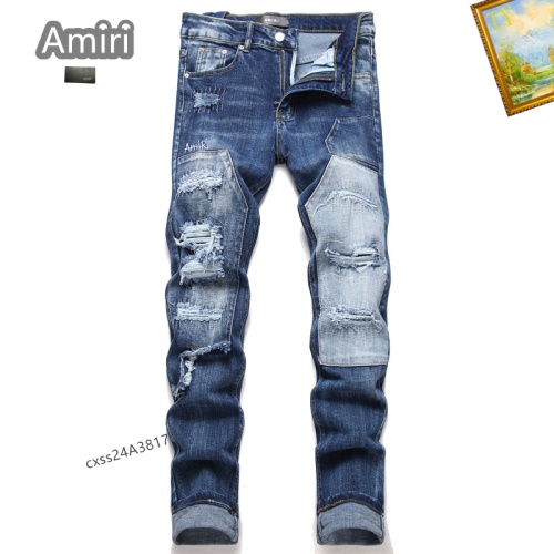 Cheap Amiri Jeans For Men #1238348 Replica Wholesale [$48.00 USD] [ITEM#1238348] on Replica Amiri Jeans