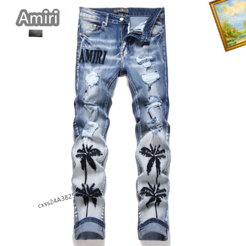 Cheap Amiri Jeans For Men #1238350 Replica Wholesale [$48.00 USD] [ITEM#1238350] on Replica Amiri Jeans