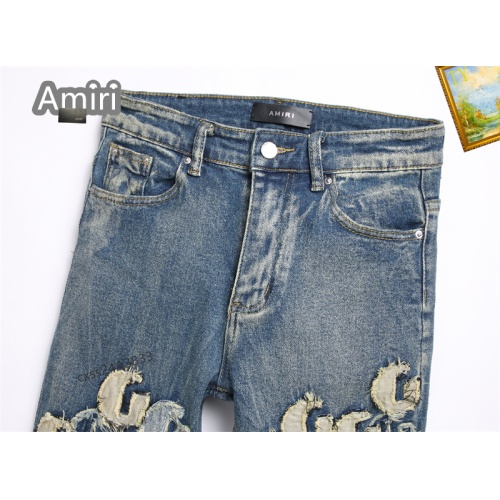 Cheap Amiri Jeans For Men #1238353 Replica Wholesale [$48.00 USD] [ITEM#1238353] on Replica Amiri Jeans