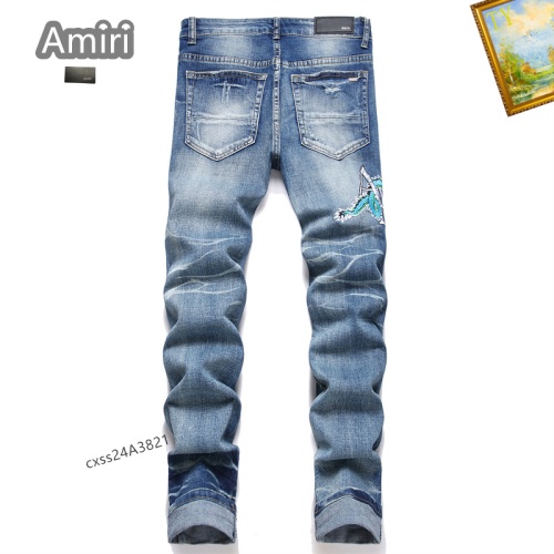 Cheap Amiri Jeans For Men #1238356 Replica Wholesale [$48.00 USD] [ITEM#1238356] on Replica Amiri Jeans