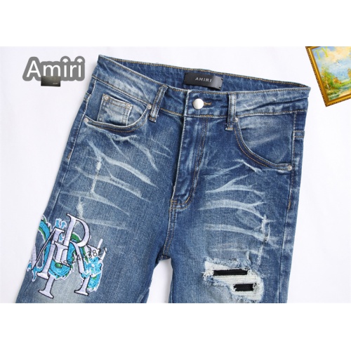 Cheap Amiri Jeans For Men #1238356 Replica Wholesale [$48.00 USD] [ITEM#1238356] on Replica Amiri Jeans