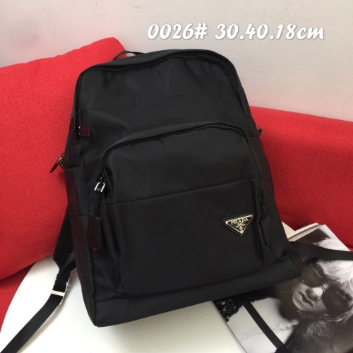 Prada AAA Quality Backpacks For Unisex #1238361